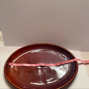 At home America Tuscany platter and bowl set. Never used, only stored.